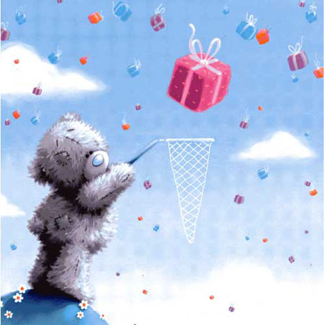 Bear with Net Me to You Bear Card £2.25
